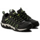 Mens low profile hiking boots HI-TEC Pakomo, Black/Lime