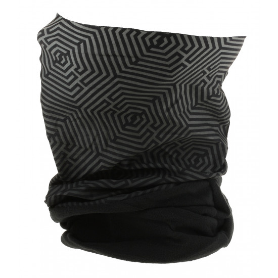  Multifunctional scarf HI-TEC Ritem black/optical illusion