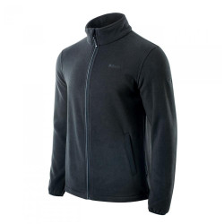 Mens fleece jacket HI-TEC Nader stretch limo