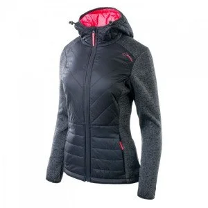 Womens jacket IGUANA Pavo W, Black melange Womens jacket IGUANA Pavo W, Black melange