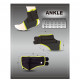 inSPORTline magnetic bamboo ankle support