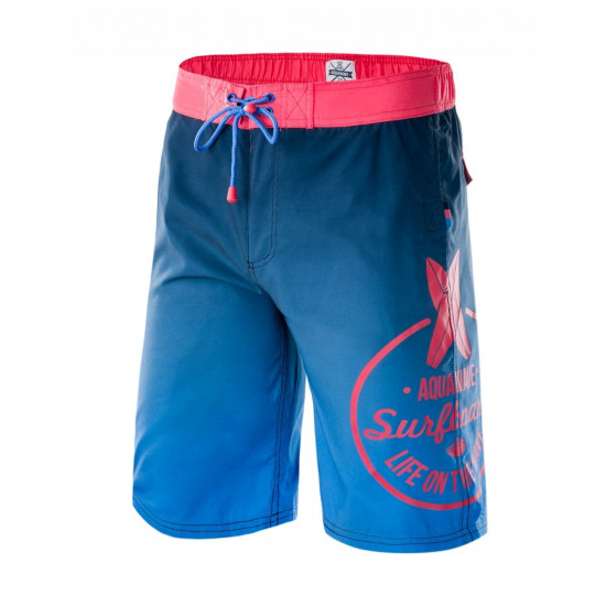 Mens short pants AQUAWAVE Insign, Blue/Coral