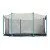 Safety net withtubes for tramline inSPORTline 244 cm
