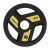 Olympic Rubber Coated Weight Plate inSPORTline Herk 10kg