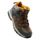 Juniors outdoor shoes HI-TEC Kaori Mid WP Jr, Brown/Orange