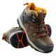 Juniors outdoor shoes HI-TEC Kaori Mid WP Jr, Brown/Orange