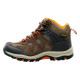 Juniors outdoor shoes HI-TEC Kaori Mid WP Jr, Brown/Orange