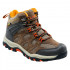 Juniors outdoor shoes HI-TEC Kaori Mid WP Jr, Brown/Orange