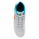 Soccer shoes HUARI Patrck teens FG, White/Turquoise/Orange