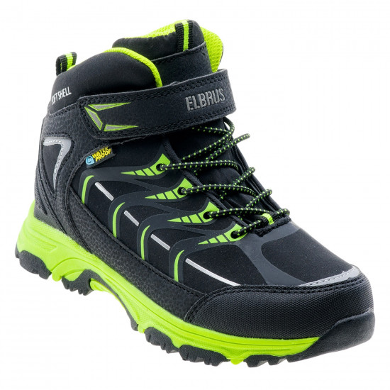 Juniors Boots ELBRUS Savas Mid WP Jr, Lime