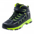 Juniors Boots ELBRUS Savas Mid WP Jr, Lime