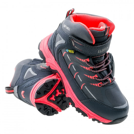 Juniors Boots ELBRUS Savas Mid WP Jr, Grey