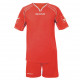 Mens Shirt / Short Set GIVOVA Kit Capo, Red