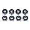 Bearings for roller WORKER ABEC 7, Black