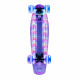 Light-Up Penny Board WORKER Lumy 100, 22, Purple