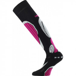 Ski knee socks LASTING SBP, Cyclamen