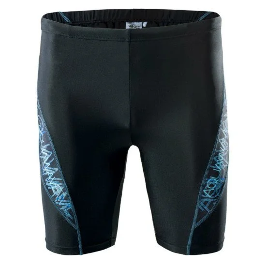 Mens swimming boxers AQUAWAVE Barid blue curacao logo Mens swimming boxers AQUAWAVE Barid blue curacao logo