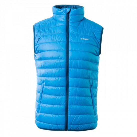 Mens quilted vest HI-TEC Solner, Blue