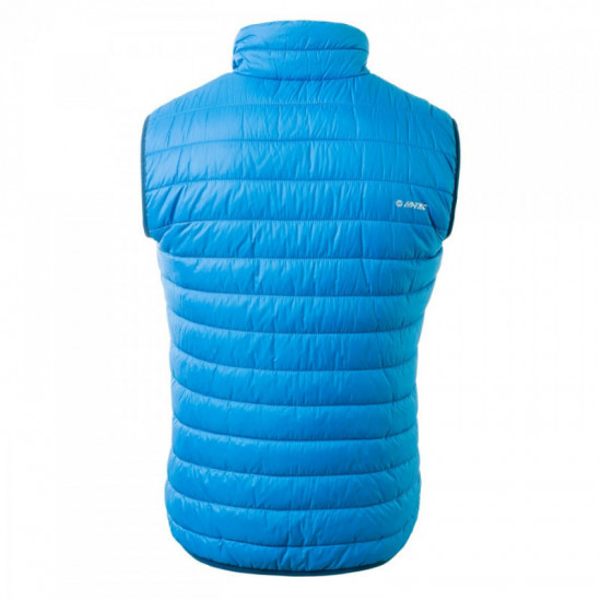 Mens quilted vest HI-TEC Solner, Blue