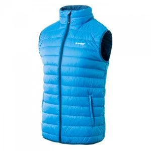 Mens quilted vest HI-TEC Solner, Blue Mens quilted vest HI-TEC Solner, Blue