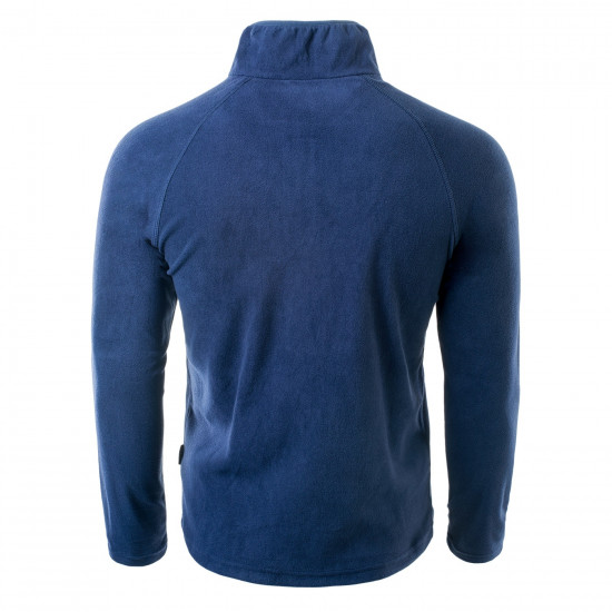 Mens fleece sweatshirt MARTES Dile, Navy