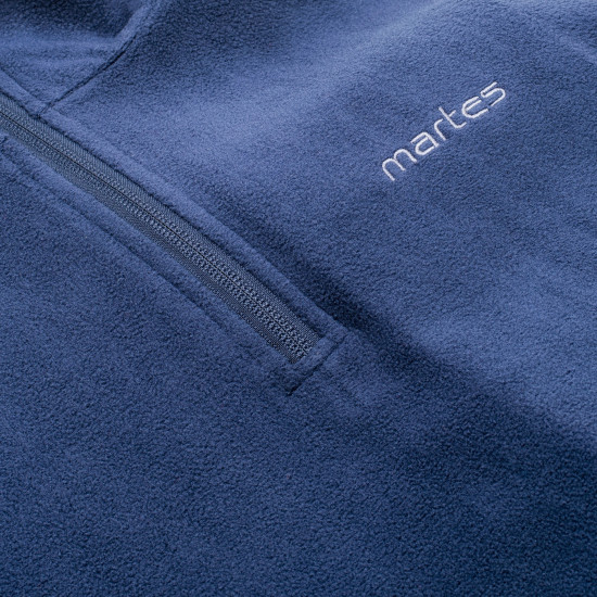 Mens fleece sweatshirt MARTES Dile, Navy Mens fleece sweatshirt MARTES Dile, Navy