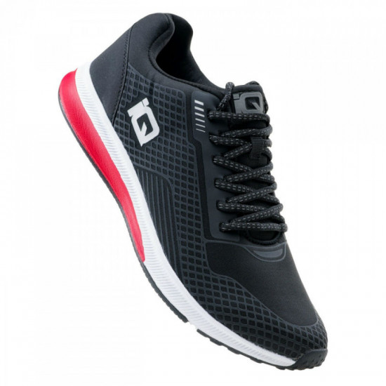Mens sneakers IQ Sorie, Black/Red
