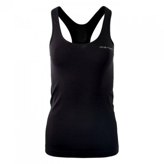 Womens tank top MARTES Lady Ambur, Black Womens tank top MARTES Lady Ambur, Black
