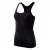 Womens tank top MARTES Lady Ambur, Black