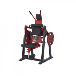 Abdominal Crunch Machine Steelflex Plateload Line PLAC - Black-Red
