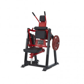 Abdominal Crunch Machine Steelflex Plateload Line PLAC Black-Red