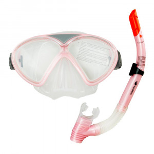Snorkel Set AQUAWAVE Dolphin Set, Pink