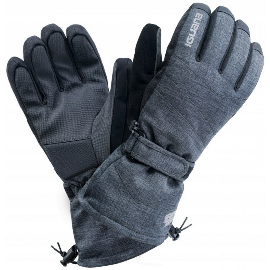 Mens gloves IGUANA Axel, Black