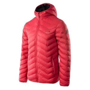 Mens quilted jacket IGUANA Eifel II, Red Mens quilted jacket IGUANA Eifel II, Red
