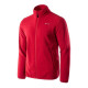 Mens fleece jacket HI-TEC Zoe, Dark red