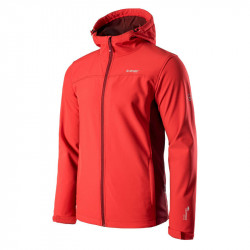 Mens softshell jacket HI-TEC Kars, Red