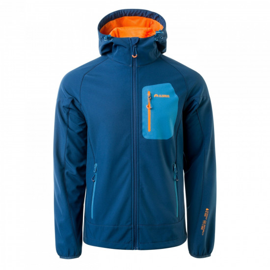 Mens softshell jacket ELBRUS Sogne, Blue