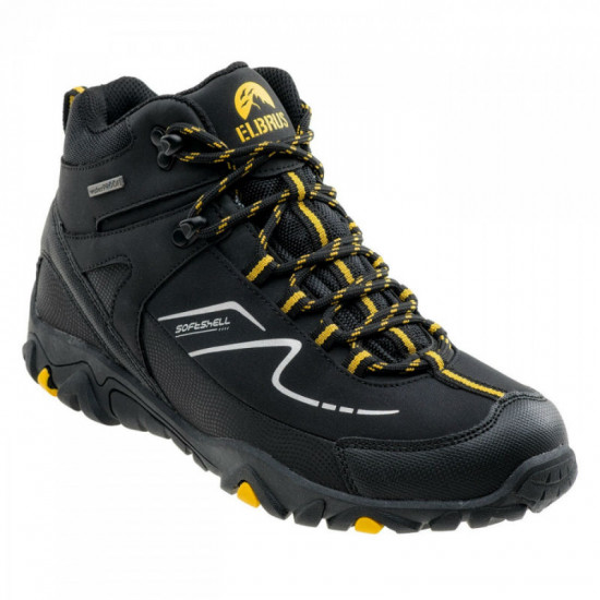 Mens outdoor shoes ELBRUS Maash Mid WP, Yellow Mens outdoor shoes ELBRUS Maash Mid WP, Yellow