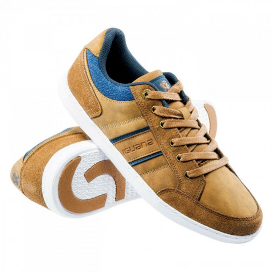 Mens sneakers IGUANA Owen Camel