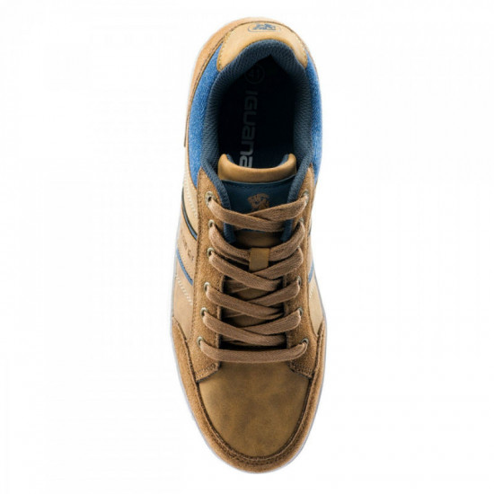 Mens sneakers IGUANA Owen Camel