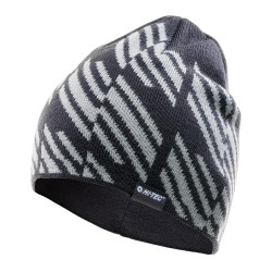 Mens winter hat HI-TEC Sylt, Tornado/White