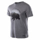 Mens T-Shirt HI-TEC Beor, Grey