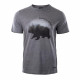Mens T-Shirt HI-TEC Beor, Grey Mens T-Shirt HI-TEC Beor, Grey