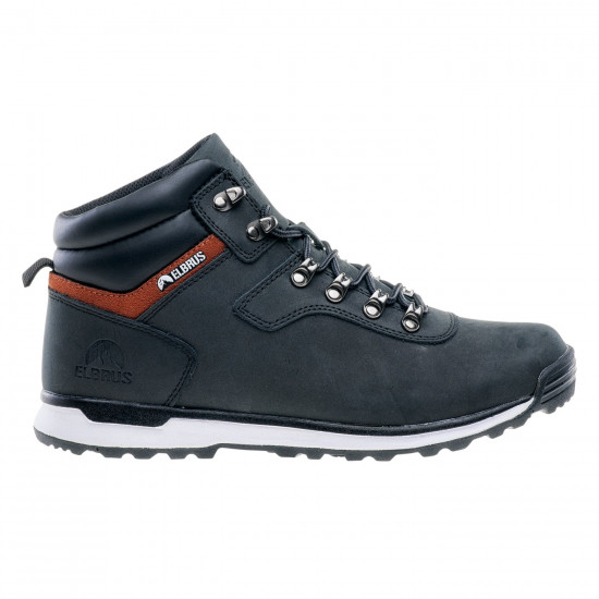 Mens ankle boots ELBRUS Gerari Mid, Black