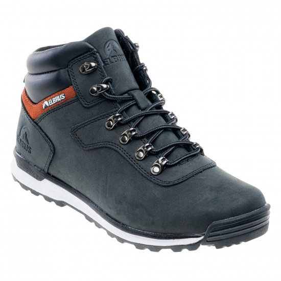 Mens ankle boots ELBRUS Gerari Mid, Black