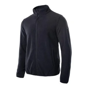 Mens fleece jacket MARTES Zane, Black Mens fleece jacket MARTES Zane, Black