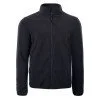 Mens fleece jacket MARTES Zane, Black Mens fleece jacket MARTES Zane, Black
