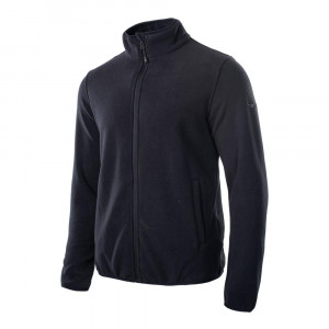 Mens fleece jacket MARTES Zane, Black