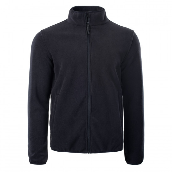 Mens fleece jacket MARTES Zane, Black