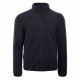 Mens fleece jacket MARTES Zane, Black